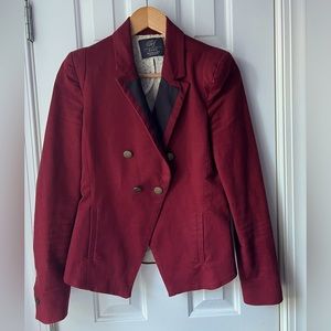 Zara Collection Red Blazer